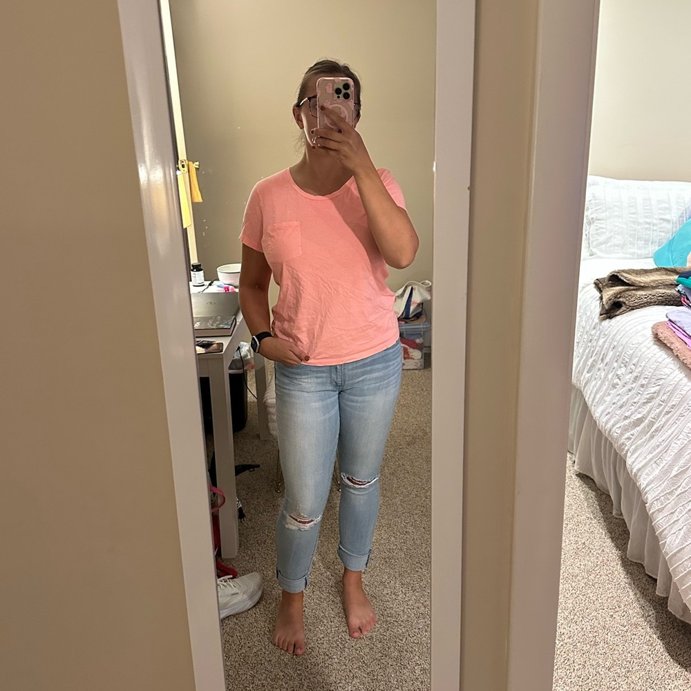 Jcrew shirt bundle- 3 tshirts, 2 long sleeves